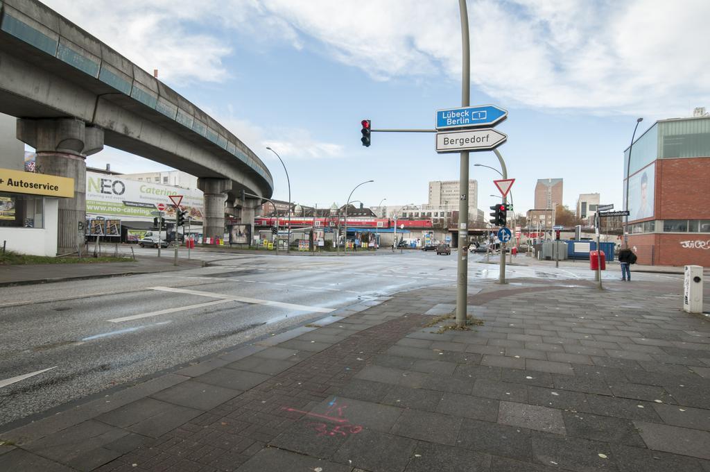 City-Appartements Nordkanalstrasse - Monteurunterkunft هامبورغ المظهر الخارجي الصورة
