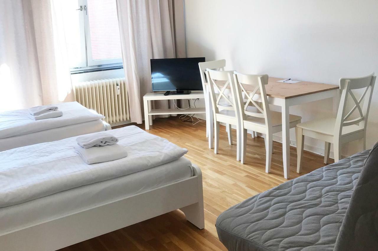 City-Appartements Nordkanalstrasse - Monteurunterkunft هامبورغ الغرفة الصورة